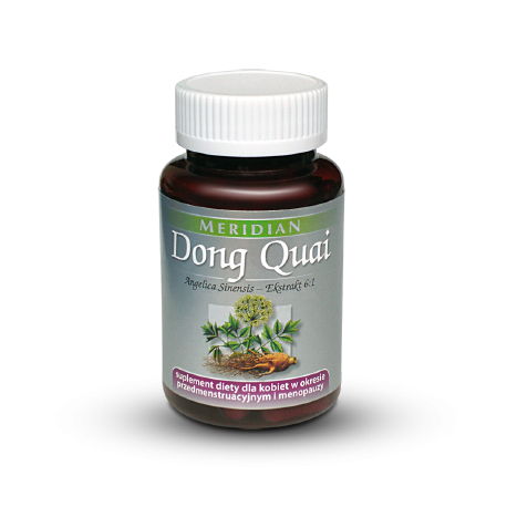  Dong Quai Ekstrakt (6:1) Meridian 500 mg 60 kap.