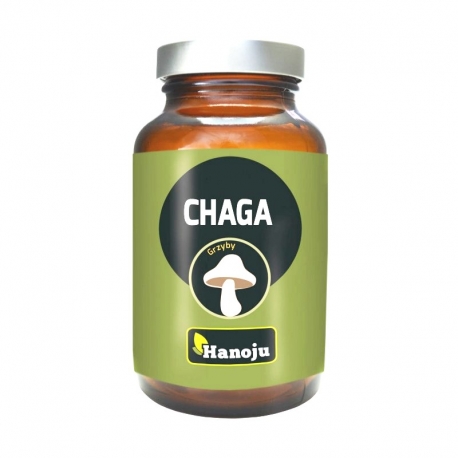 Chaga  (Inonotus Obliquus) Ekstrakt  25%  400 mg Hanoju 90 Tabletek