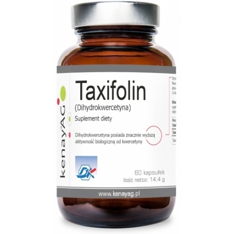 TAXIFOLIN 92% (DIHYDROKWERCETYNA) KENAY 240 MG 60 KAPSUŁEK