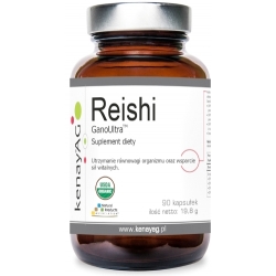 REISHI GANOULTRA - ORGANICZNE KENAY 300 mg 90 Kapsułek