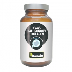 KWAS HIALURONOWY+ KOLAGEN 250 MG 60 KAPS HANOJU
