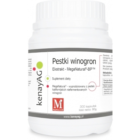 EKSTRAKT Z WINOGRON  KALIFORNIJSKICH MegaNatural®-BP™ 300 KAPS