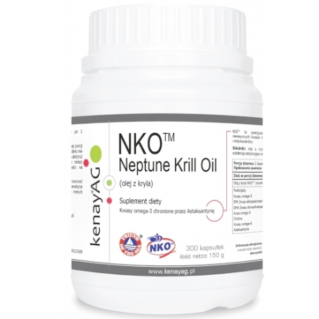 OLEJ Z KRYLA NKO® NEPTUNE KRILL OIL 500 MG 300 KAPSUŁEK
