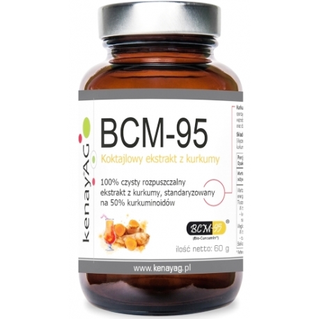 BCM-95 KURKUMA EKSTRAKT 95% ECO 60 GRAM PROSZEK