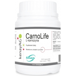 L-KARNOZYNA  CARNOLIFE  KENAY 550 mg 300 Kapsułek