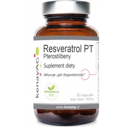 RESWERATROL PT PTEROSTILBENY  KENAY 350 MG 60 KAPSUŁEK