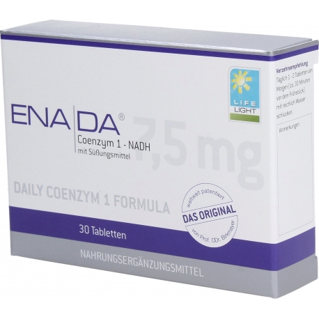 ENADA® 7,5 MG DINUKLEOTYDUNIKOTYNOAMID-ADENINOWY LIGHT LIFE® 30 TABLETEK
