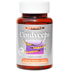 CORDYCEPS EXTRAKT 10:1 MERIDIAN 500 mg 60 Kapsułek