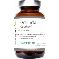 Gotu Kola Centellicum® Ekstrakt 35% Horphag Research Ltd 60 Kapsułek