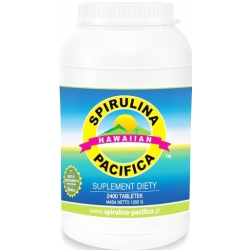 SPIRULINA HAWAJSKA PACIFICA  (Hawaiian Spirulina®) 500 mg 2400 Tabletek