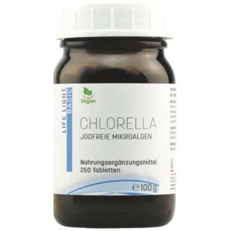 LIFE LIGHT CHLORELLA TAJWAŃSKA 500 mg 250 TABLETEK