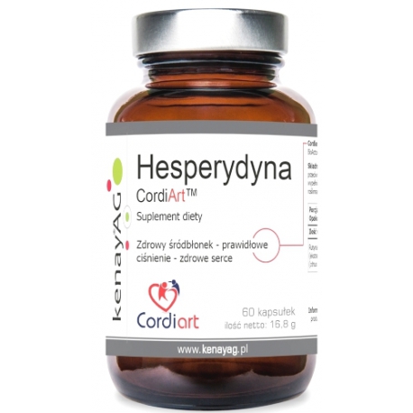Hesperydyna 7-Rutozyd Cordiart (Hesperidin Cardiose) KENAY 60 Kapsułek