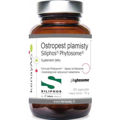 Ostropest plamisty Siliphos® Phytosome 60 kapsułek