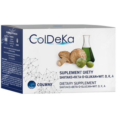 COLWAY®  ColDeKa SHITAKE+ BETA-D -GLIKAN+WIT.D,K,A 60 KAPS