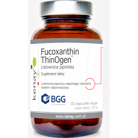 Fucoxanthin ThinOgen® Listownica japońska (30 kapsułek) - suplement diety
