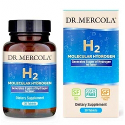 DR. MERCOLA® H2 Molecular Hydrogen Wodór Molekularny 30 Tabletek
