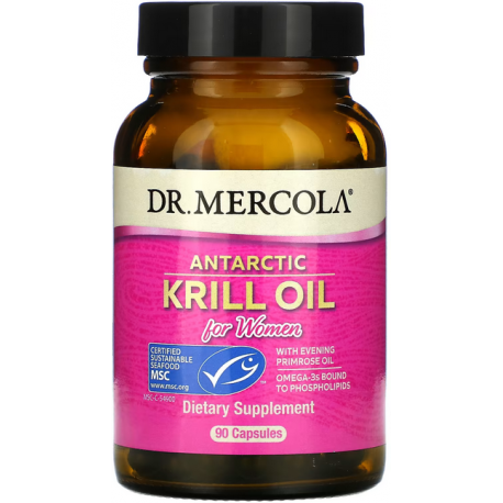 Olej z kryla dla kobiet (KRILL OIL FOR WOMEN) DR. MERCOLA® 90 kapsułek