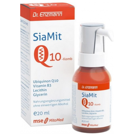 SIAMIT® Q10 Komb Koenzymu Q10 w Formie Nanocząsteczek 20 ml