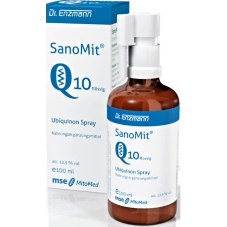 Dr. Enzmann SanoMit Q10® Koenzym Q10 Direkt 100 ml  -  Suplement diety