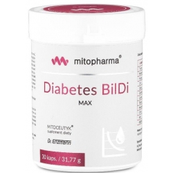 Diabetes BilDi® MAX MSE dr Enzmann 30 Kapsułek