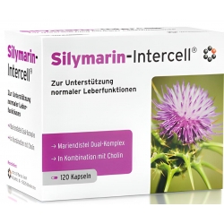 Silymarin-Intercell Cholina + Ostropest WSPARCIE WĄTROBY 120 kaps