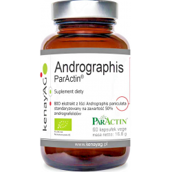  ANDROGRAPHIS ParActin® BIO ECO ORGANIC EKSTRAKT 50% 60 KAPSUŁEK 