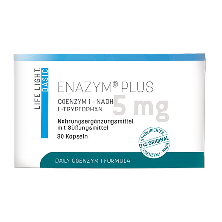 ENAZYM PLUS - DINUKLEOTYDUNIKOTYNOAMID-ADENINOWY LIFE LIGHT® 30 KAPSUŁEK