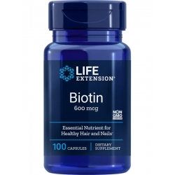 BIOTYNA  600 MCG LIFEEXTENSION 100 KAPSUŁEK    