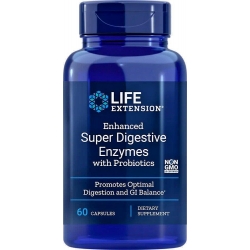 ENZYMY TRAWIENNE - ENHANCED SUPER DIGESTIVE WITH PROBIOTICS  Life Extension® 60 KAPSUŁEK