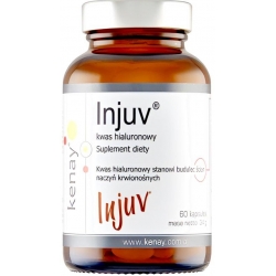 INJUV - KWAS HIALURONOWY KENAY 390 MG 60 KAPSUŁEK