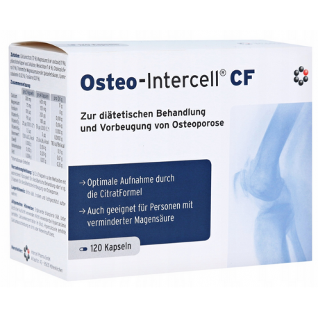 OSTEO CF INTERCELL®  KOMPLEKS WITAMIN OSTEOPOROZA 120 Kapsułek