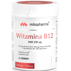 DR. ENZMANN WITAMINA B12 MSE METYLOKOBALAMINA 120 TABLETEK