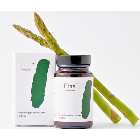 Etas® Ekstrakt z Łodygi Śzparagów (Asparagus officinalis) 100 mg 60 kapsułek