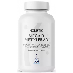Holistic Mega B Metylerad - Witaminy Metylowane z Grupy B 90 Kapsułek