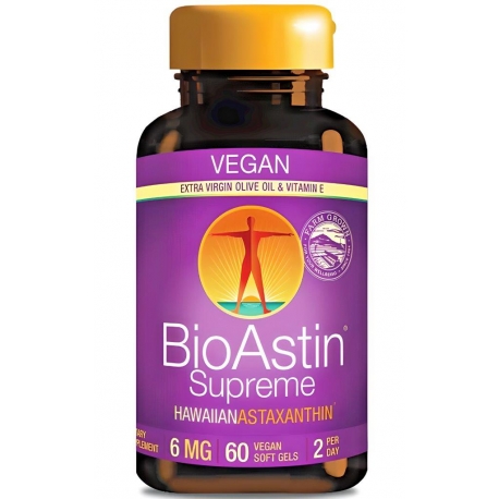 Bioastin Supreme®  ASTAKSANTYNA 6 MG 60 KAPSUŁEK