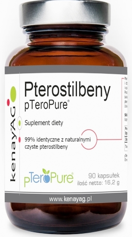 PTEROSTILBENY CZYSTA POSTAĆ SERCE, STAROŚĆ 90 KAPS